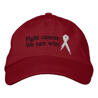 Fight cancer - we can win hat