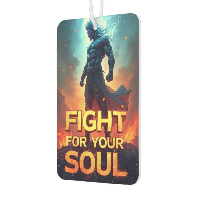 Fight Car Air Freshener (Left)