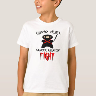 FIGHT!  Chemo Ninja Cancer Assassin T-Shirt