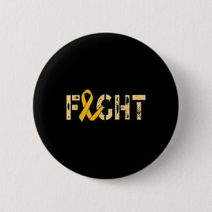 Fight Childhood Cancer Awareness 2 6 Cm Round Badge