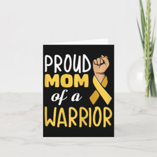 Fight Childhood Cancer Quote For Your Cancer Mum  Card