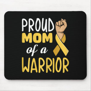 Fight Childhood Cancer Quote For Your Cancer Mum Mouse Pad