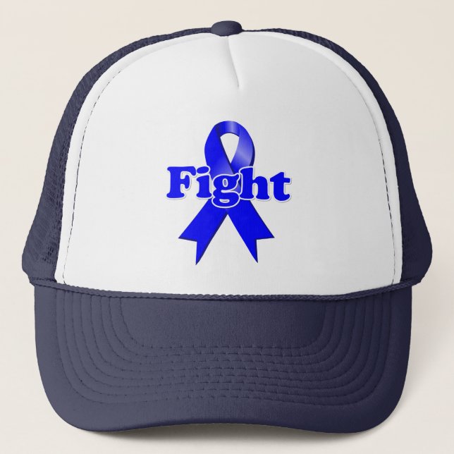 Fight Colon Cancer Trucker Hat (Front)