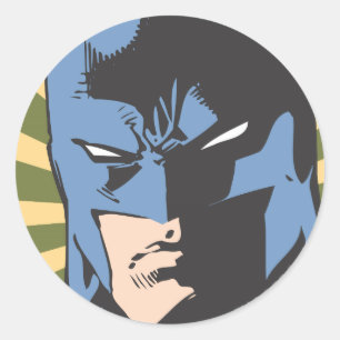 Fight Crime - Keep Peace - Batman Classic Round Sticker