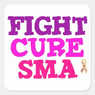 FIGHT CURE SMA with SMA Ribbon Sticker