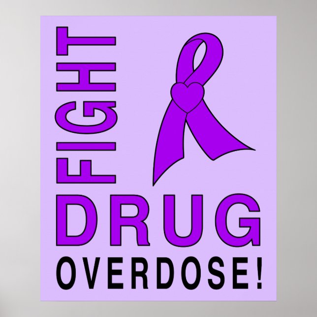 Fight Drug Overdose Poster (Front)