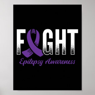 Fight Epilepsy Awareness Poster