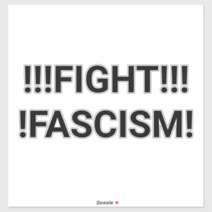 FIGHT FASCISM Hankamer Artjunkhaus SAVE THE U.S.