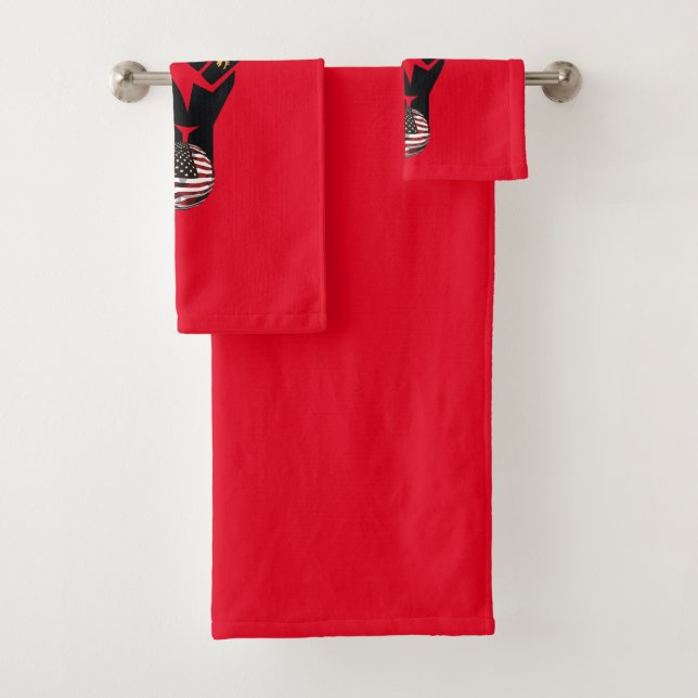 Fight, Fight, Fight Bath Towel Set (Insitu)