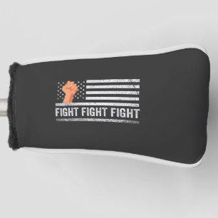 Fight Fight Fight Trump American Flag Patriotic Golf Head Cover