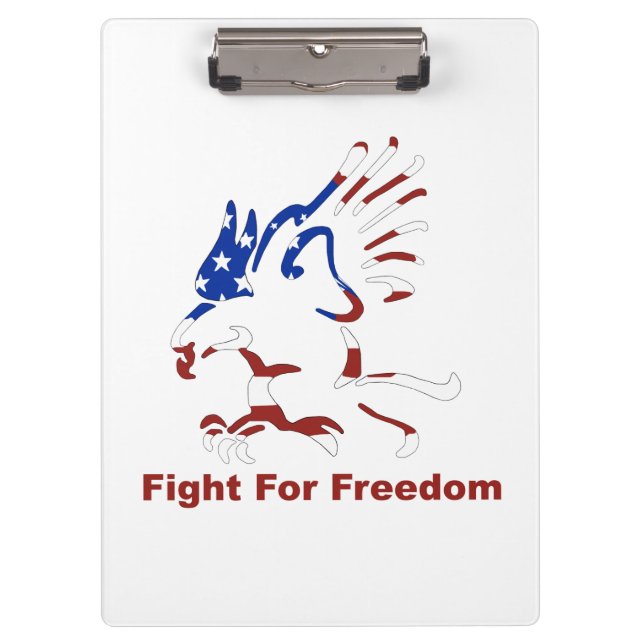 Fight For Freedom Clipboard (Front)
