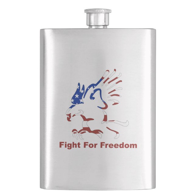 Fight For Freedom Flask (Front)
