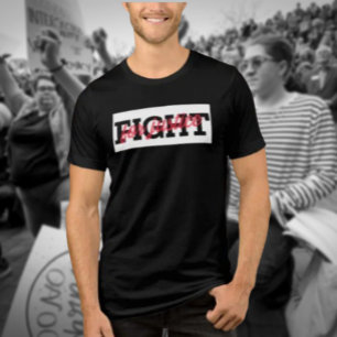 Fight for Justice Shirt – Bold Typography