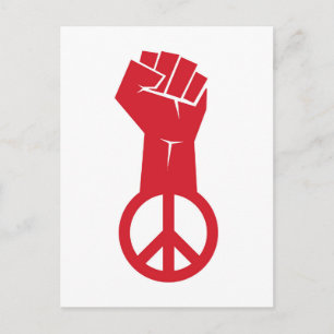 Fight For Peace Postcard