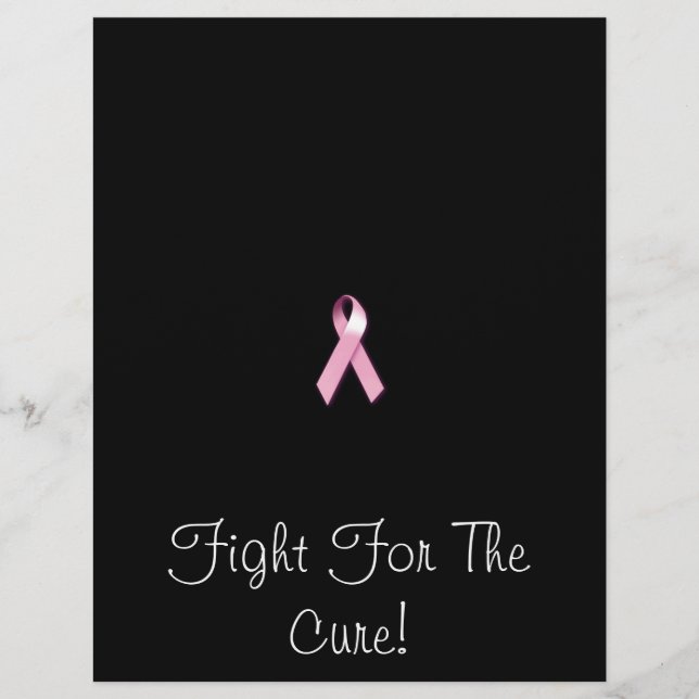 fight for the cure flyer (Front)