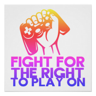 FIGHT FOR THE RIGHT POSTER