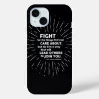 Fight for the things you Care About RBG Phone Case