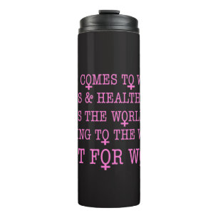 Fight for Women Thermal Tumbler