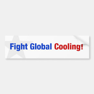 Fight Global Cooling Bumper Sticker