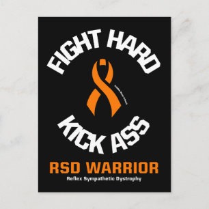 FIGHT HARD KICK...RSD POSTCARD