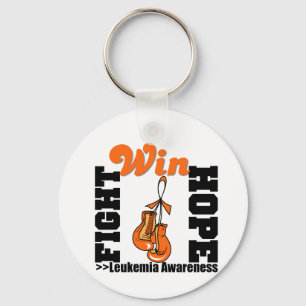 Fight Hope Win - Leukaemia Key Ring