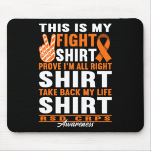 Fight I Reflex Dystrophy Pain Syndrome Rsd Crps 1 Mouse Pad