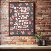 Fight Injustice Desmond Tutu Quote