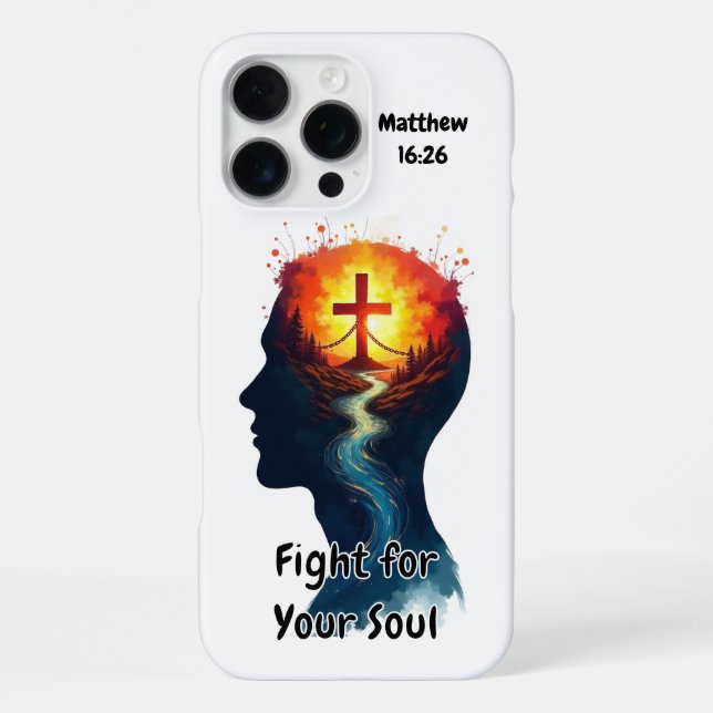Fight iPhone Case (Back)
