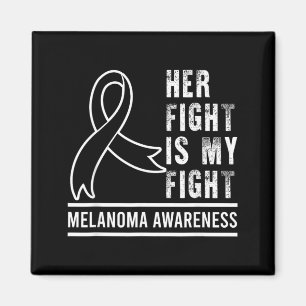 Fight Is Fight Melanoma Skin Cancer Awareness Magnet