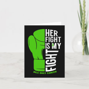 Fight Is My Fight Bile Duct Cancer Awareness 1 Card