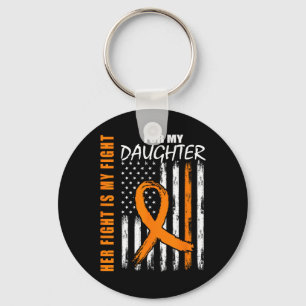 Fight Is My Fight Daughter Leukaemia Awareness Fla Key Ring