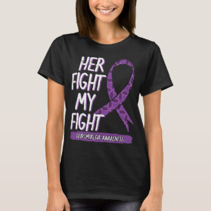 Fight Is My Fight Fibromyalgia Healthy Diet Gift I T-Shirt