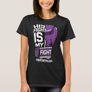 Fight Is My Fight Fibromyalgia Purple Rheumatologi T-Shirt