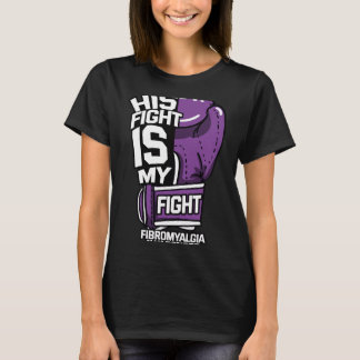 Fight Is My Fight Fibromyalgia Purple Rheumatologi T-Shirt