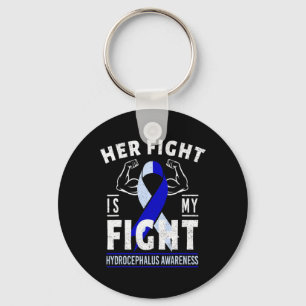 Fight Is My Fight Hydrocephalus Awareness Month Ri Key Ring