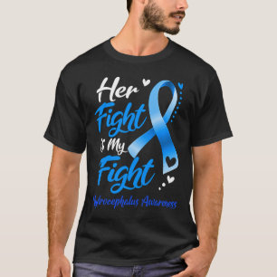 Fight Is My Fight Hydrocephalus Awareness Ribbon  T-Shirt