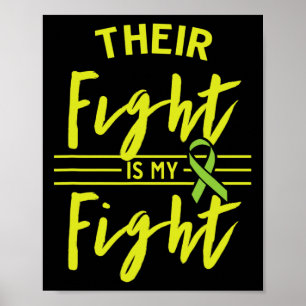 Fight Is My Fight Kidney Disease Awareness 1  Poster