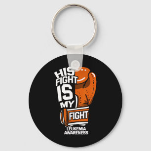 Fight Is My Fight Leukaemia Awareness Blood Cancer Key Ring