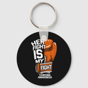 Fight Is My Fight Leukaemia Awareness Blood Cancer Key Ring
