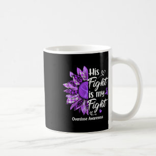 Fight Is My Fight Purple Sunflower Overdose Awaren Coffee Mug