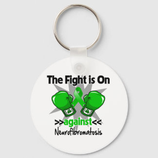 Fight is On Against Neurofibromatosis Key Ring