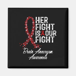Fight Is Our Fight Brain Aneurysm Awareness Magnet