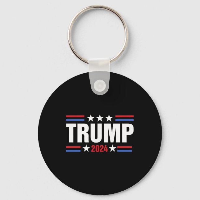 Fight Legends Never Die 2024 Trump Shooting (2-sid Key Ring (Front)