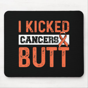 Fight Leukaemia Quote for a Blood Cancer Survivor Mouse Pad