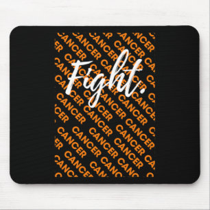 fight leukaemia together blood cancer awareness mouse pad