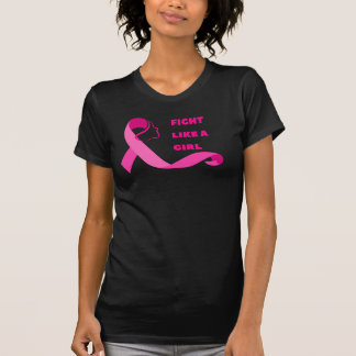 Fight Like a Girl – Empowering Breast Cancer T-Shirt
