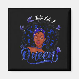 Fight Like A Queen Ataxia Awareness T-Shirt143  Magnet