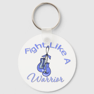 Fight Like A Warrior Oesophageal Cancer Key Ring