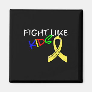 Fight Like Kids Childhood Cancer Awareness Month G Magnet