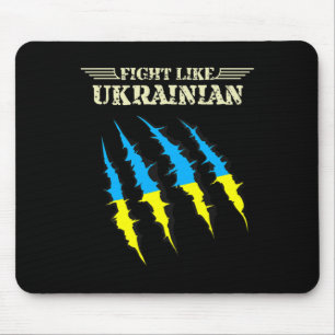Fight Like Ukrainian 3  Mouse Pad